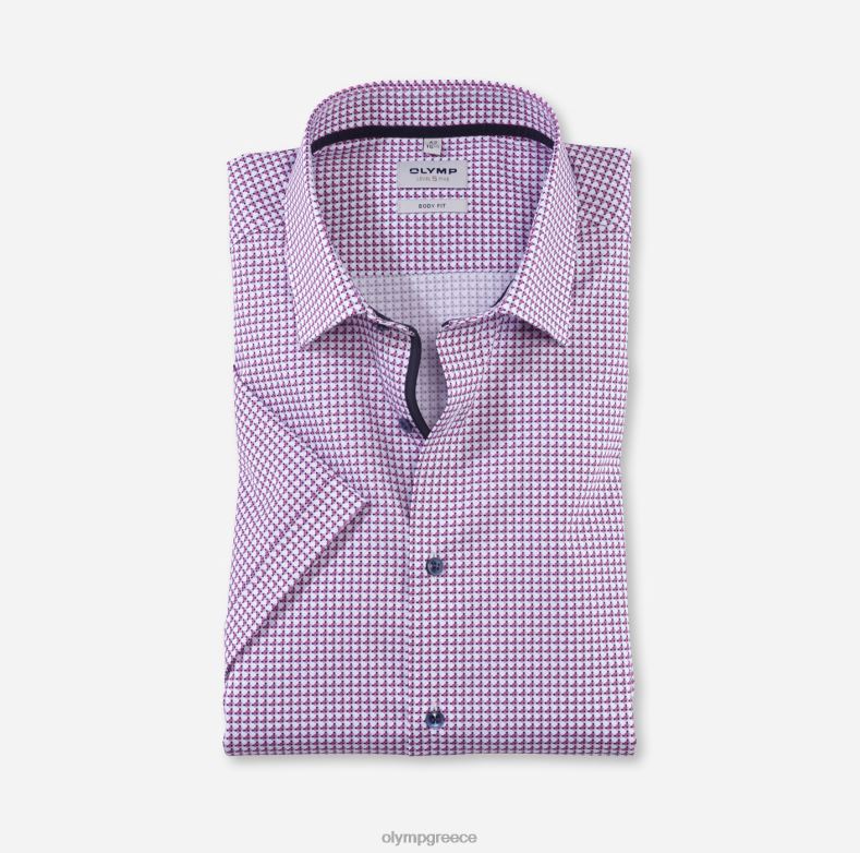 OLYMP Εφαρμογή σώματος πέντε επιπέδου, επαγγελματικό πουκάμισο, new york kent, φούξια H240R399 είδη ένδυσης