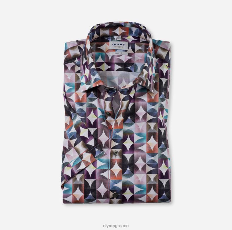 OLYMP Εφαρμογή σώματος πέντε επιπέδου, επαγγελματικό πουκάμισο, new york kent, φούξια H240R709 είδη ένδυσης