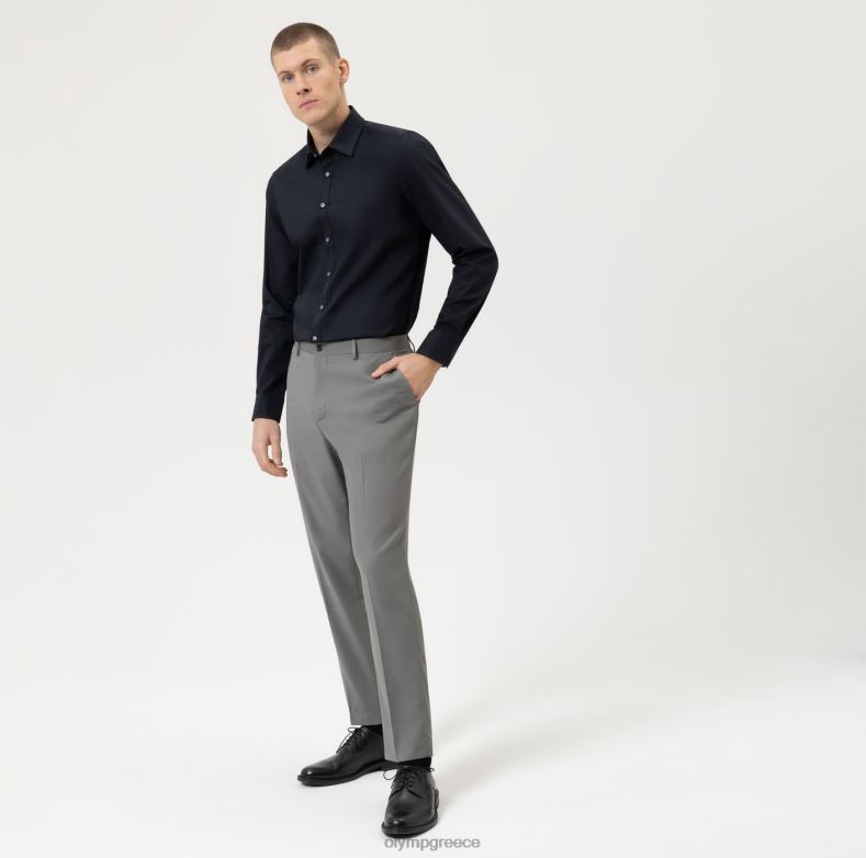 OLYMP Επίπεδο πέντε, επαγγελματικό πουκάμισο, μακρυμάνικο έξτρα μακρύ, new york kent, μαύρο H240R912 είδη ένδυσης