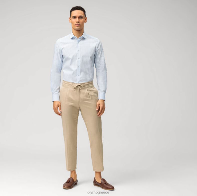 OLYMP Επίπεδο πέντε εφαρμογή σώματος, επαγγελματικό πουκάμισο, royal kent, bleu H240R562 είδη ένδυσης