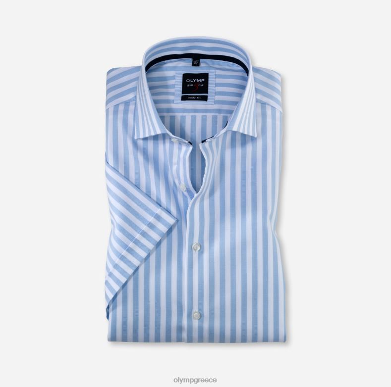 OLYMP Επίπεδο πέντε εφαρμογή σώματος, επαγγελματικό πουκάμισο, royal kent, bleu H240R816 είδη ένδυσης