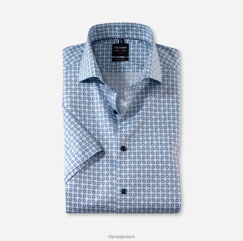 OLYMP Επίπεδο πέντε εφαρμογή σώματος, επαγγελματικό πουκάμισο, royal kent, bleu H240R818 είδη ένδυσης
