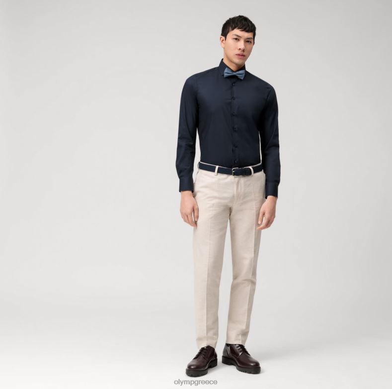 OLYMP Επίπεδο πέντε εφαρμογή σώματος, επαγγελματικό πουκάμισο, royal kent, marine H240R641 είδη ένδυσης