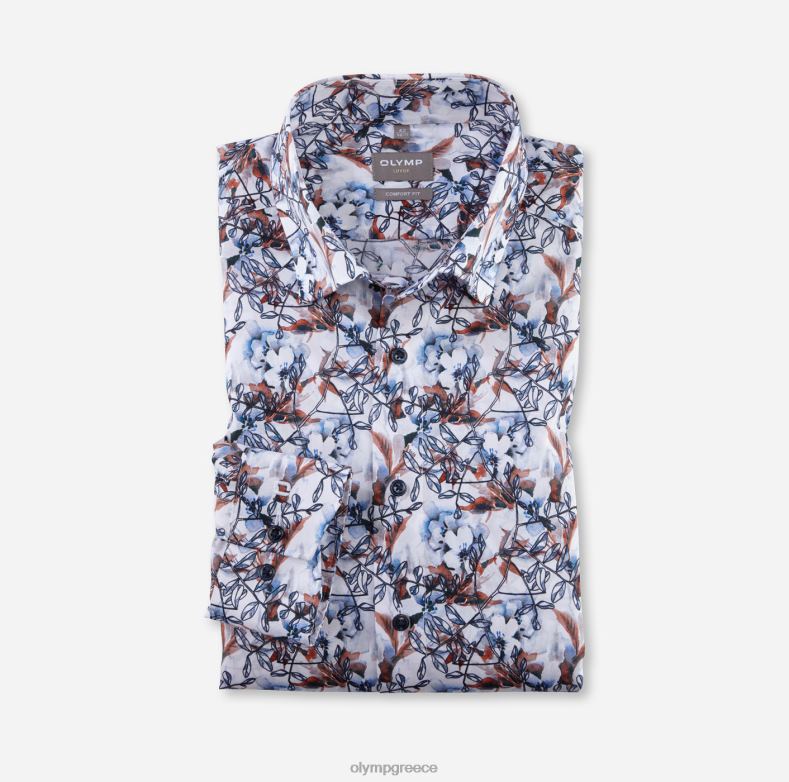 OLYMP Luxor comfort fit, επαγγελματικό πουκάμισο, κάτω από τα κουμπιά, μανταρίνι H240R1501 είδη ένδυσης