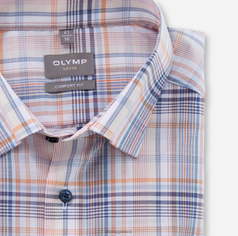 OLYMP Luxor comfort fit, επαγγελματικό πουκάμισο, κάτω από τα κουμπιά, μανταρίνι H240R1514 είδη ένδυσης