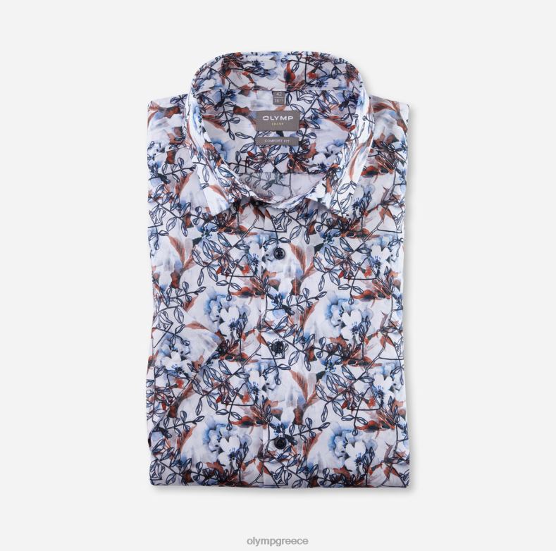 OLYMP Luxor comfort fit, επαγγελματικό πουκάμισο, κάτω από τα κουμπιά, μανταρίνι H240R1627 είδη ένδυσης