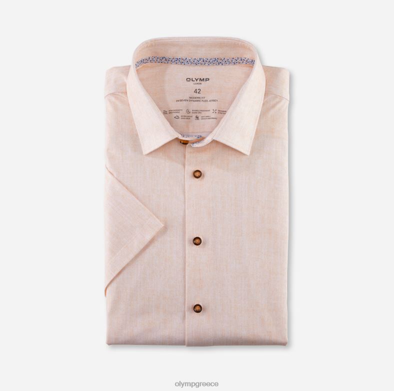 OLYMP luxor 24/seven μοντέρνα εφαρμογή, επαγγελματικό πουκάμισο, new kent, μανταρίνι H240R1198 είδη ένδυσης