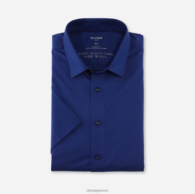 OLYMP luxor 24/seven μοντέρνα εφαρμογή, επαγγελματικό πουκάμισο, new kent, royal H240R1018 είδη ένδυσης