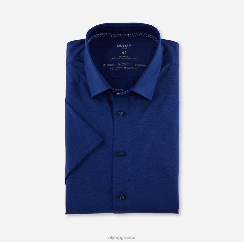 OLYMP luxor 24/seven μοντέρνα εφαρμογή, επαγγελματικό πουκάμισο, new kent, royal H240R1037 είδη ένδυσης