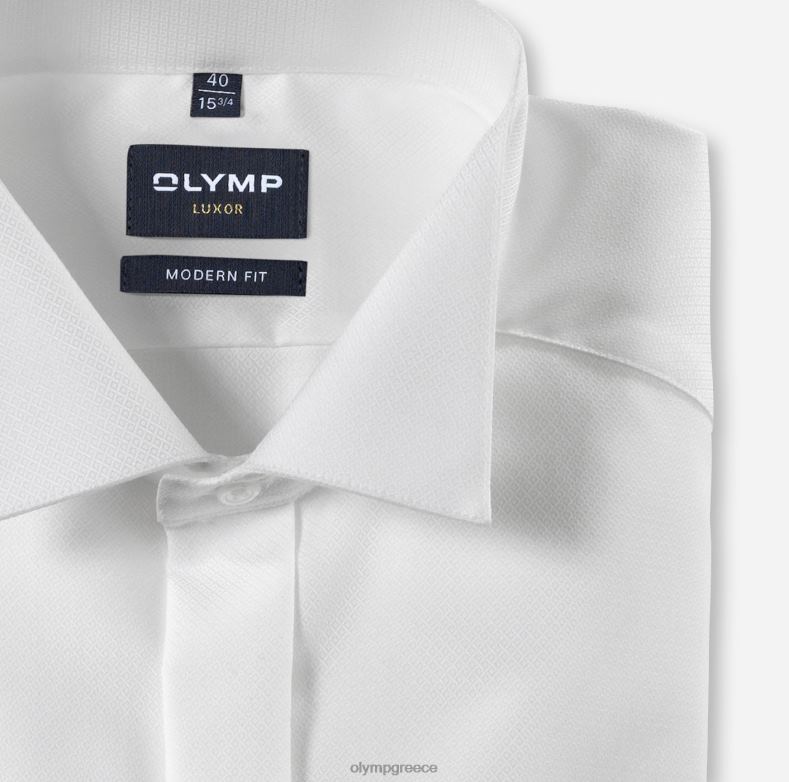 OLYMP luxor μοντέρνα εφαρμογή, επαγγελματικό πουκάμισο, φτερό, ανοιχτό μπεζ H240R1046 είδη ένδυσης