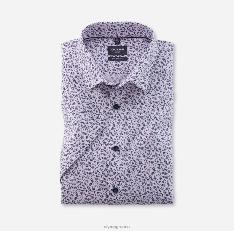 OLYMP luxor μοντέρνα εφαρμογή, επαγγελματικό πουκάμισο, κάτω από τα κουμπιά, τριαντάφυλλο H240R1152 είδη ένδυσης