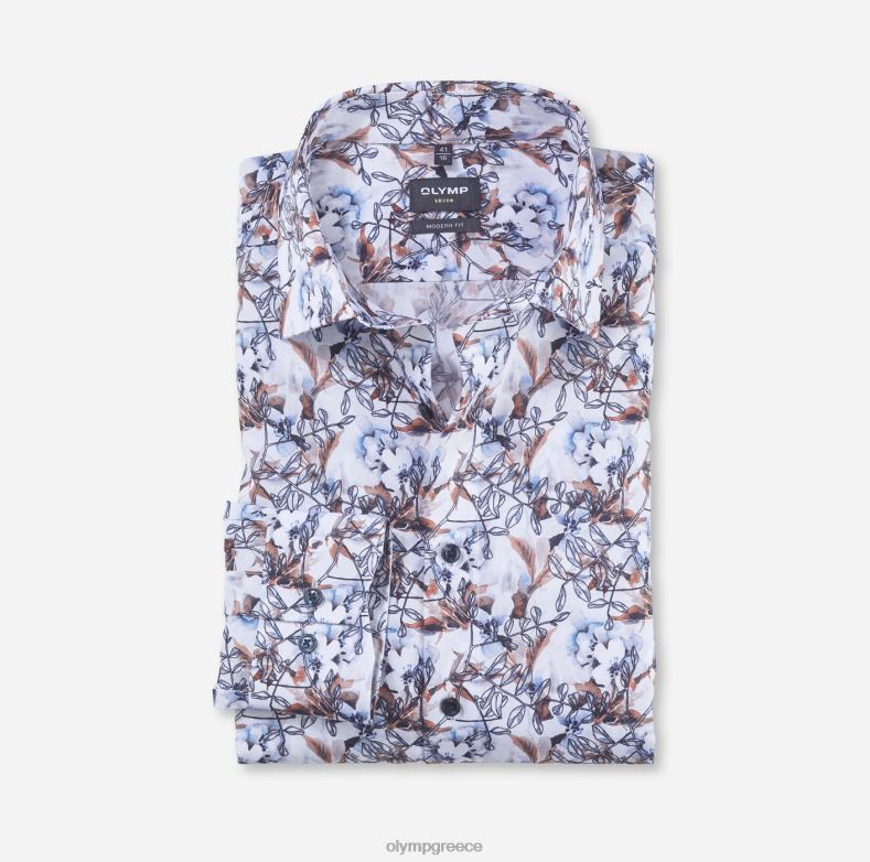 OLYMP luxor μοντέρνα εφαρμογή, επαγγελματικό πουκάμισο, κάτω από τα κουμπιά, μανταρίνι H240R1242 είδη ένδυσης