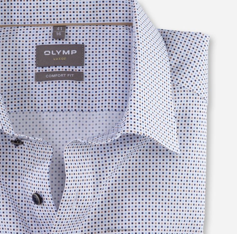 OLYMP luxor comfort fit, επαγγελματικό πουκάμισο, νέο kent, φυσικό H240R1586 είδη ένδυσης