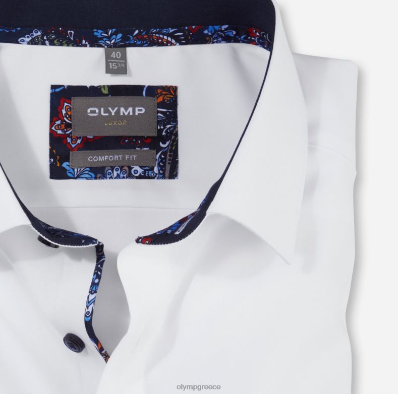 OLYMP luxor comfort fit, επαγγελματικό πουκάμισο, νέο kent, λευκό H240R1651 είδη ένδυσης