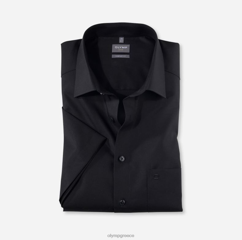 OLYMP luxor comfort fit, επαγγελματικό πουκάμισο, νέο kent, μαύρο H240R1676 είδη ένδυσης