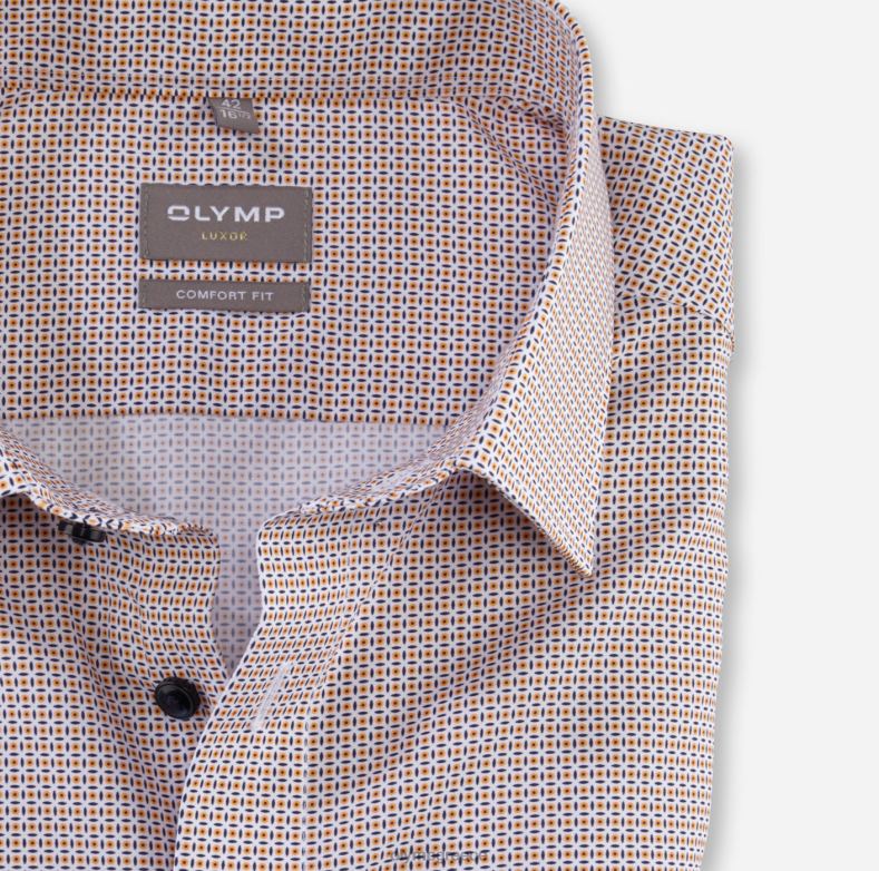 OLYMP luxor comfort fit, επαγγελματικό πουκάμισο, new kent, μανταρίνι H240R1487 είδη ένδυσης