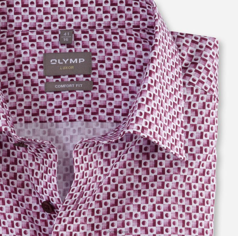 OLYMP luxor comfort fit, επαγγελματικό πουκάμισο, new kent, φούξια H240R1500 είδη ένδυσης