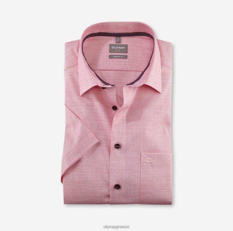 OLYMP luxor comfort fit, επαγγελματικό πουκάμισο, new kent, κόκκινο H240R1659 είδη ένδυσης