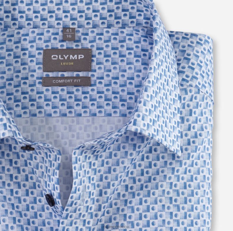 OLYMP luxor comfort fit, επαγγελματικό πουκάμισο, new kent, bleu H240R1490 είδη ένδυσης