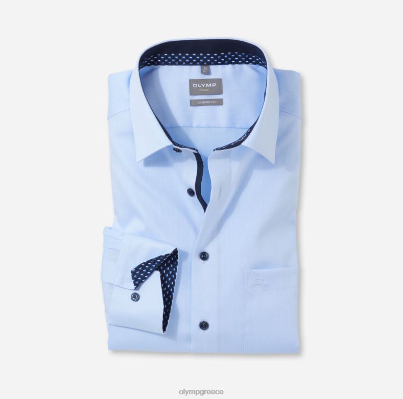 OLYMP luxor comfort fit, επαγγελματικό πουκάμισο, new kent, bleu H240R1574 είδη ένδυσης