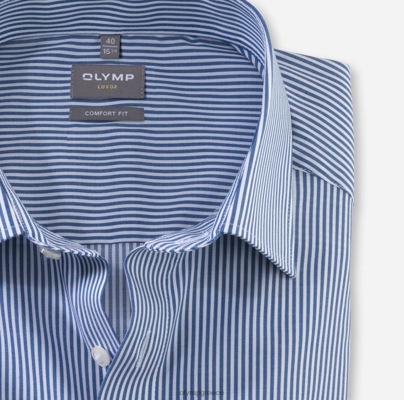 OLYMP luxor comfort fit, επαγγελματικό πουκάμισο, new kent, marine H240R1511 είδη ένδυσης