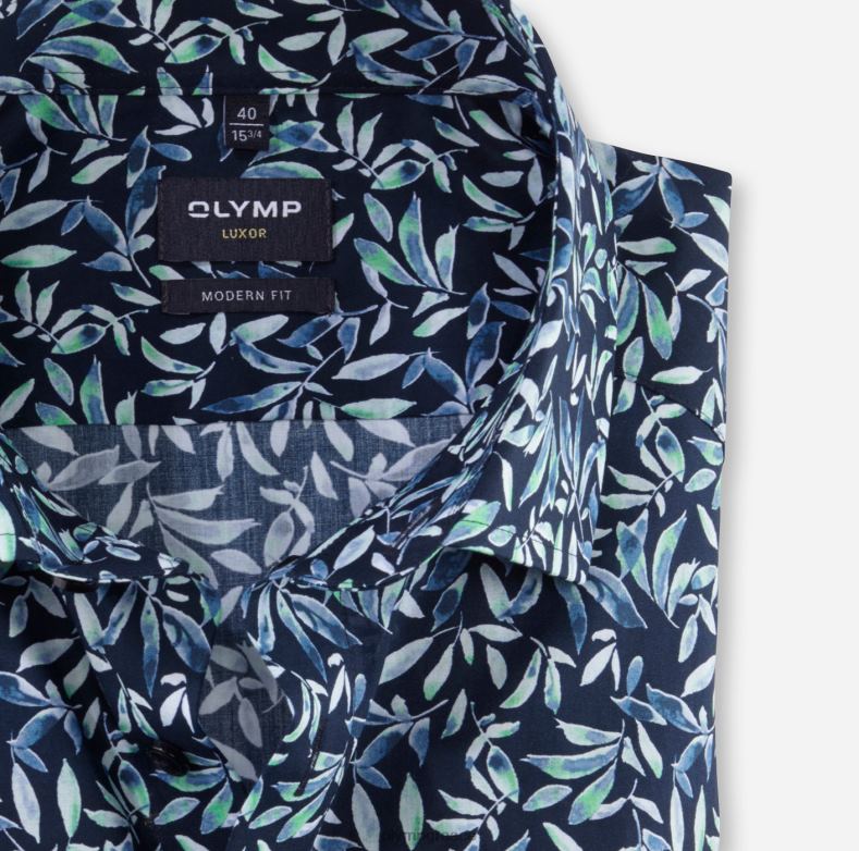 OLYMP luxor μοντέρνα εφαρμογή, επαγγελματικό πουκάμισο, global kent, ανοιχτό πράσινο H240R1035 είδη ένδυσης