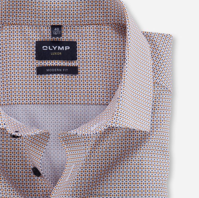 OLYMP luxor μοντέρνα εφαρμογή, επαγγελματικό πουκάμισο, global kent, μανταρίνι H240R1131 είδη ένδυσης