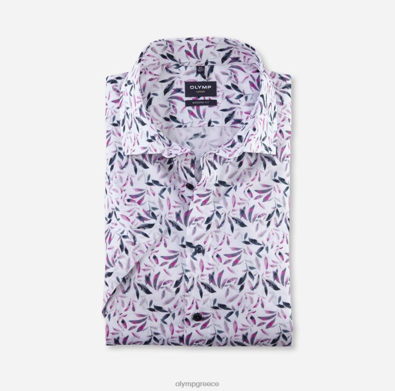 OLYMP luxor μοντέρνα εφαρμογή, επαγγελματικό πουκάμισο, global kent, τριαντάφυλλο H240R1202 είδη ένδυσης