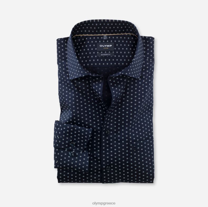 OLYMP luxor μοντέρνα εφαρμογή, επαγγελματικό πουκάμισο, μακρυμάνικο έξτρα μακρύ, global kent, φυσικό H240R1447 είδη ένδυσης
