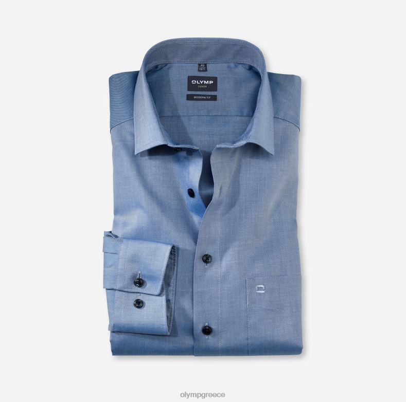 OLYMP luxor μοντέρνα εφαρμογή, επαγγελματικό πουκάμισο, global kent, marine H240R1038 είδη ένδυσης