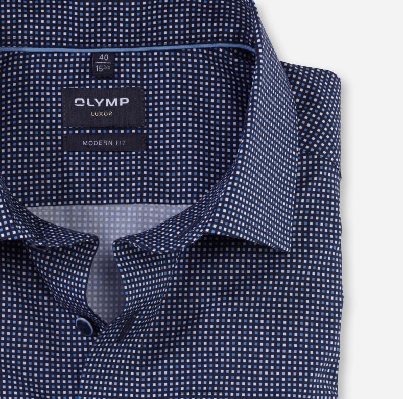OLYMP luxor μοντέρνα εφαρμογή, επαγγελματικό πουκάμισο, global kent, marine H240R1112 είδη ένδυσης