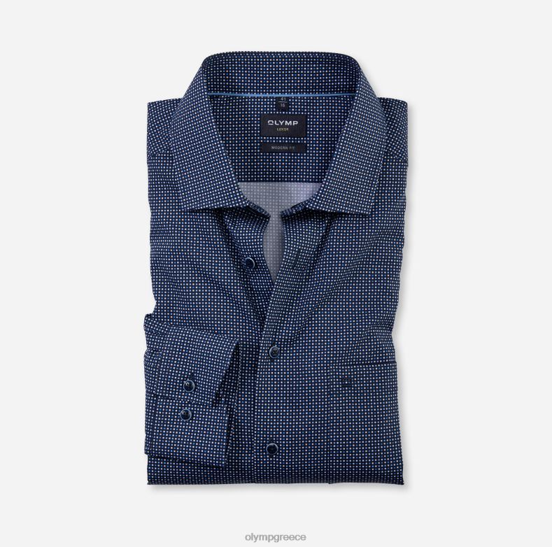 OLYMP luxor μοντέρνα εφαρμογή, επαγγελματικό πουκάμισο, global kent, marine H240R933 είδη ένδυσης