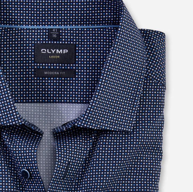 OLYMP luxor μοντέρνα εφαρμογή, επαγγελματικό πουκάμισο, global kent, marine H240R933 είδη ένδυσης