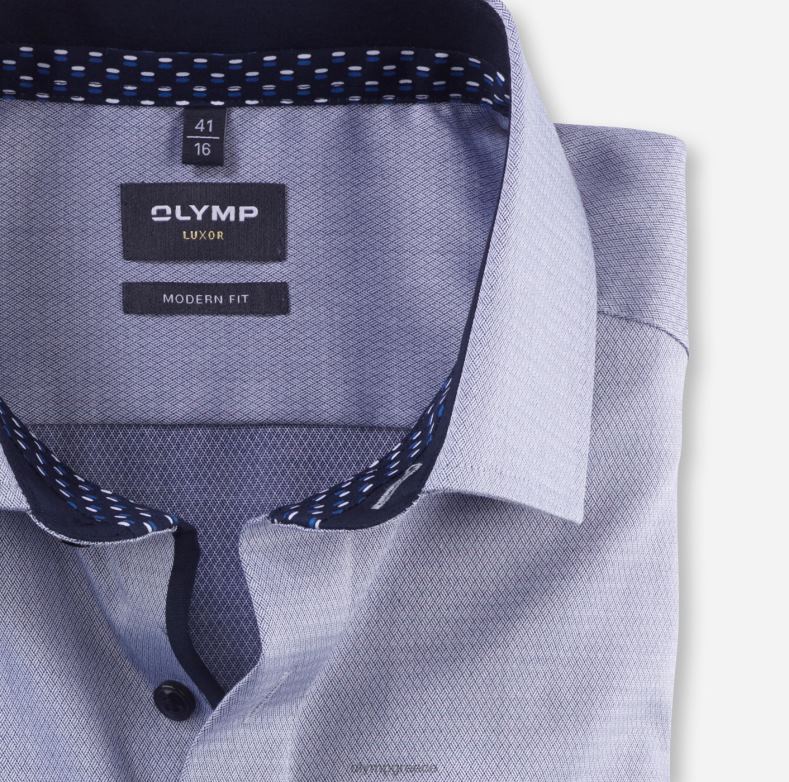 OLYMP luxor μοντέρνα εφαρμογή, επαγγελματικό πουκάμισο, global kent, marine H240R969 είδη ένδυσης