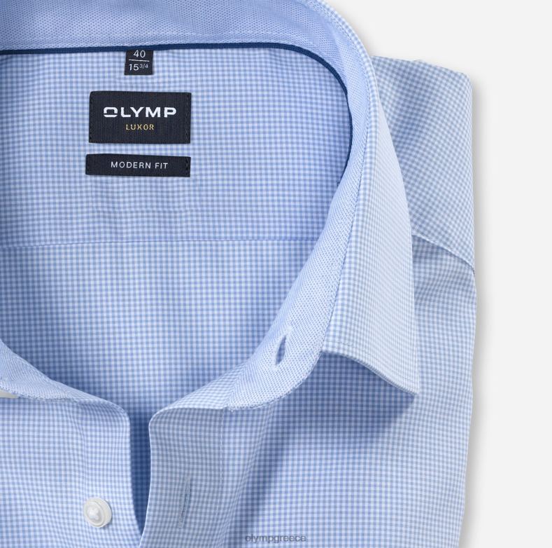 OLYMP luxor μοντέρνα εφαρμογή, επαγγελματικό πουκάμισο, new kent, bleu H240R1022 είδη ένδυσης