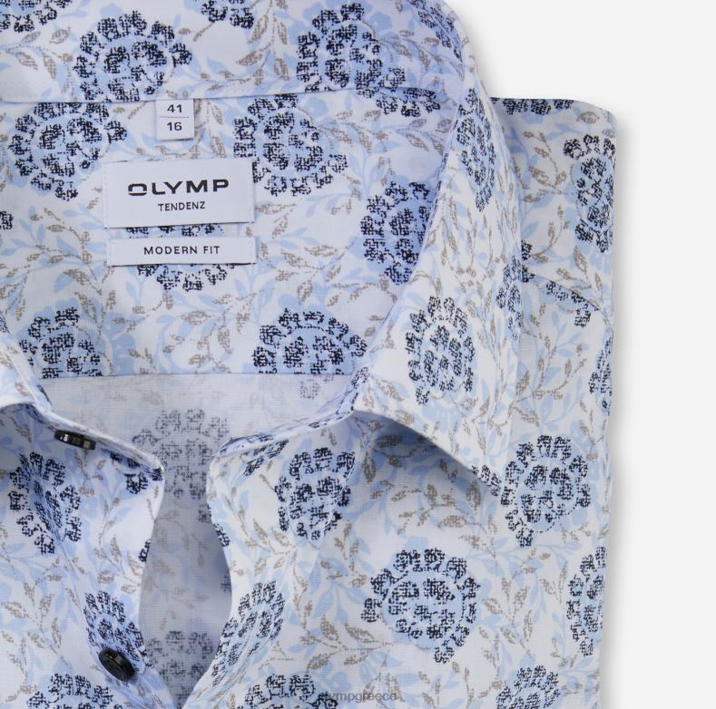 OLYMP tendenz μοντέρνα εφαρμογή, επαγγελματικό πουκάμισο, new kent, bleu H240R1720 είδη ένδυσης