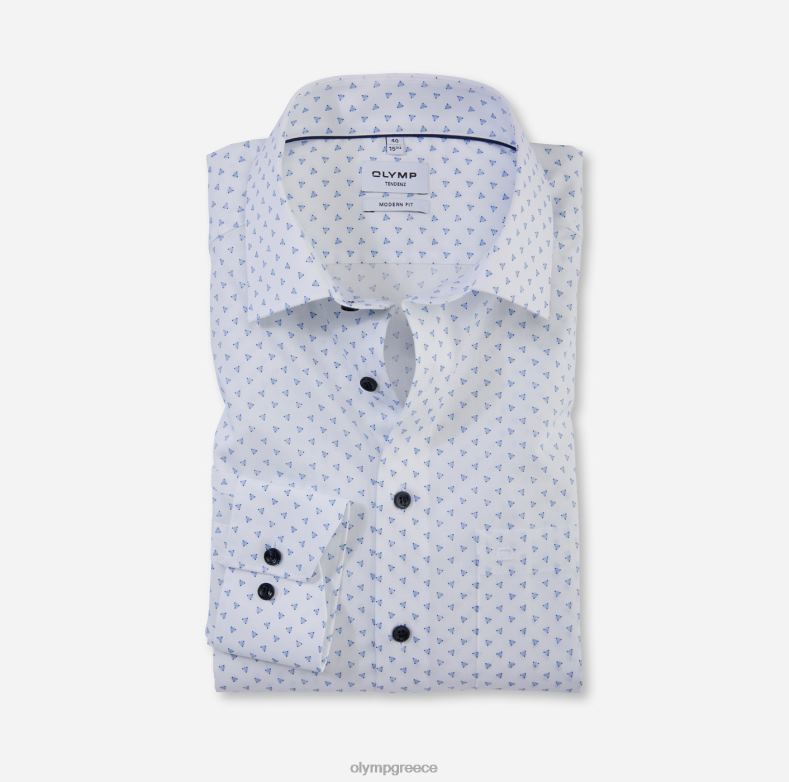OLYMP tendenz μοντέρνα εφαρμογή, επαγγελματικό πουκάμισο, new kent, bleu H240R1726 είδη ένδυσης