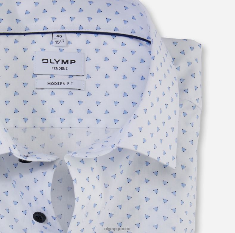 OLYMP tendenz μοντέρνα εφαρμογή, επαγγελματικό πουκάμισο, new kent, bleu H240R1726 είδη ένδυσης