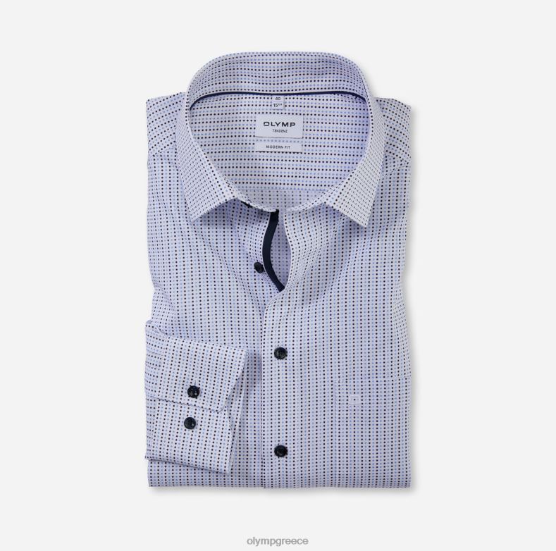 OLYMP tendenz μοντέρνα εφαρμογή, επαγγελματικό πουκάμισο, new kent, bleu H240R1739 είδη ένδυσης