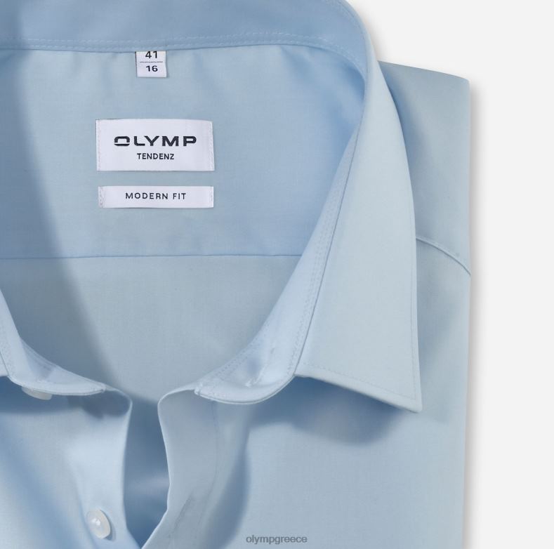 OLYMP tendenz μοντέρνα εφαρμογή, επαγγελματικό πουκάμισο, new kent, bleu H240R1744 είδη ένδυσης