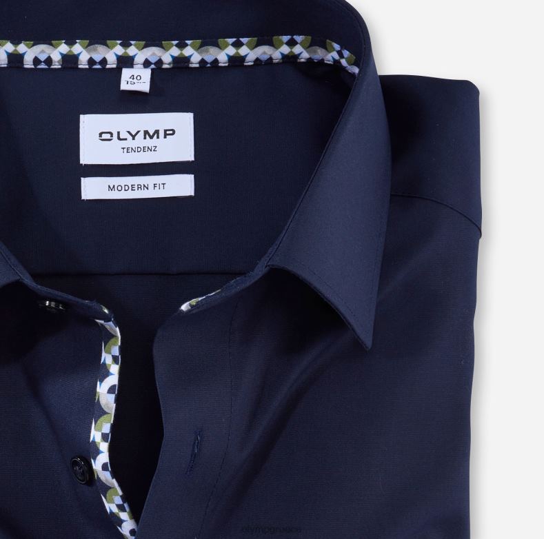 OLYMP tendenz μοντέρνα εφαρμογή, επαγγελματικό πουκάμισο, new kent, nuremberg blue H240R1741 είδη ένδυσης