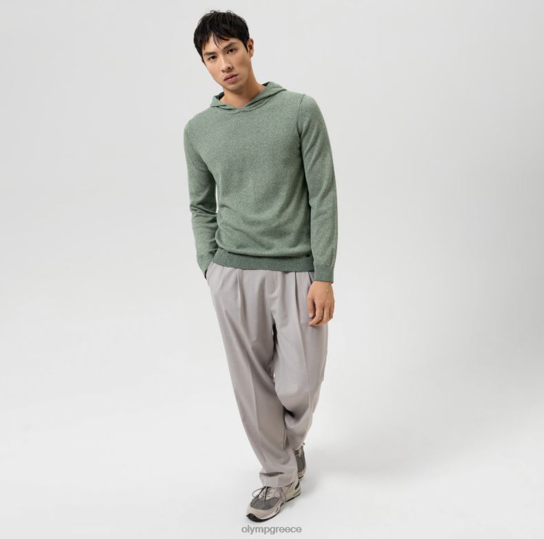 OLYMP πλεκτό επίπεδο πέντε, πουλόβερ, πράσινο H240R1757 είδη ένδυσης