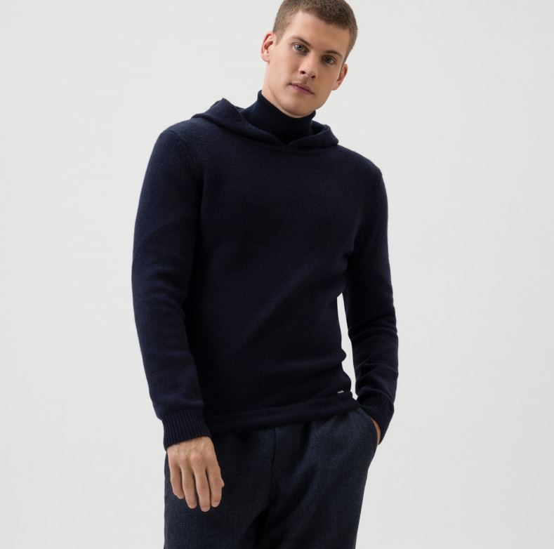 OLYMP Επίπεδο πέντε πλεκτά, πουλόβερ, θαλάσσιο H240R1870 είδη ένδυσης