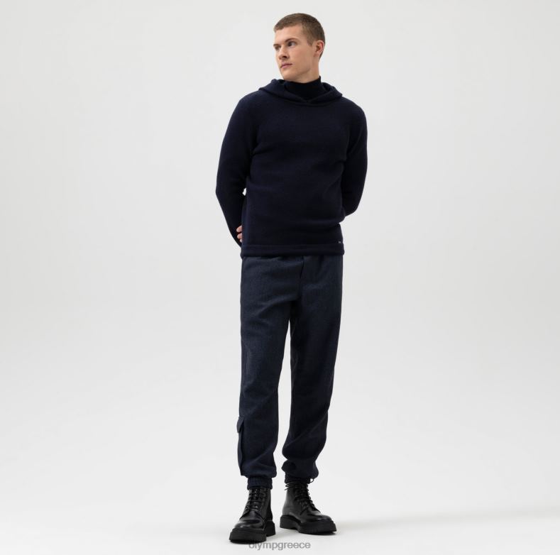 OLYMP Επίπεδο πέντε πλεκτά, πουλόβερ, θαλάσσιο H240R1870 είδη ένδυσης