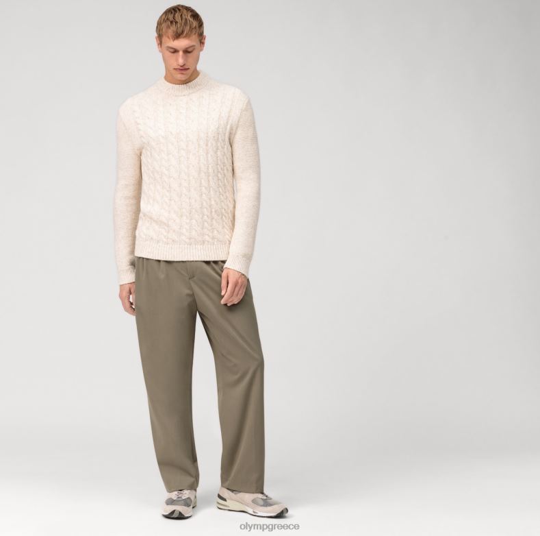 OLYMP casual πλεκτό πουλόβερ, εκρού H240R1770 είδη ένδυσης