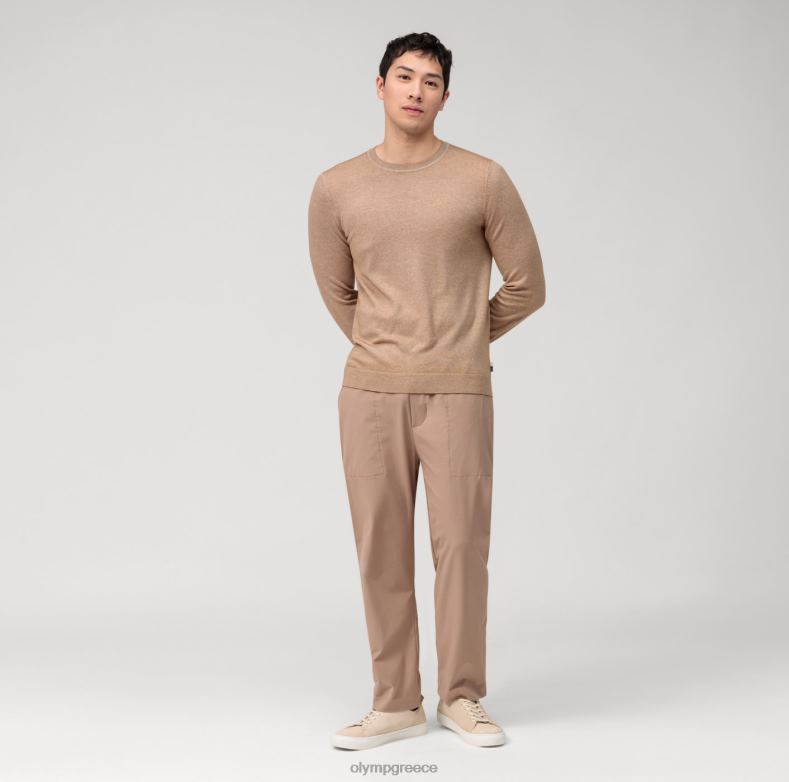 OLYMP casual πλεκτό πουλόβερ, μπεζ H240R1772 είδη ένδυσης