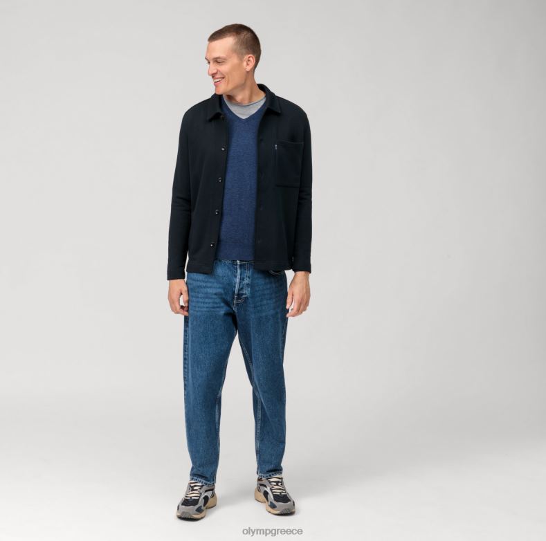 OLYMP casual πλεκτό πουλόβερ, βασιλικό H240R1785 είδη ένδυσης