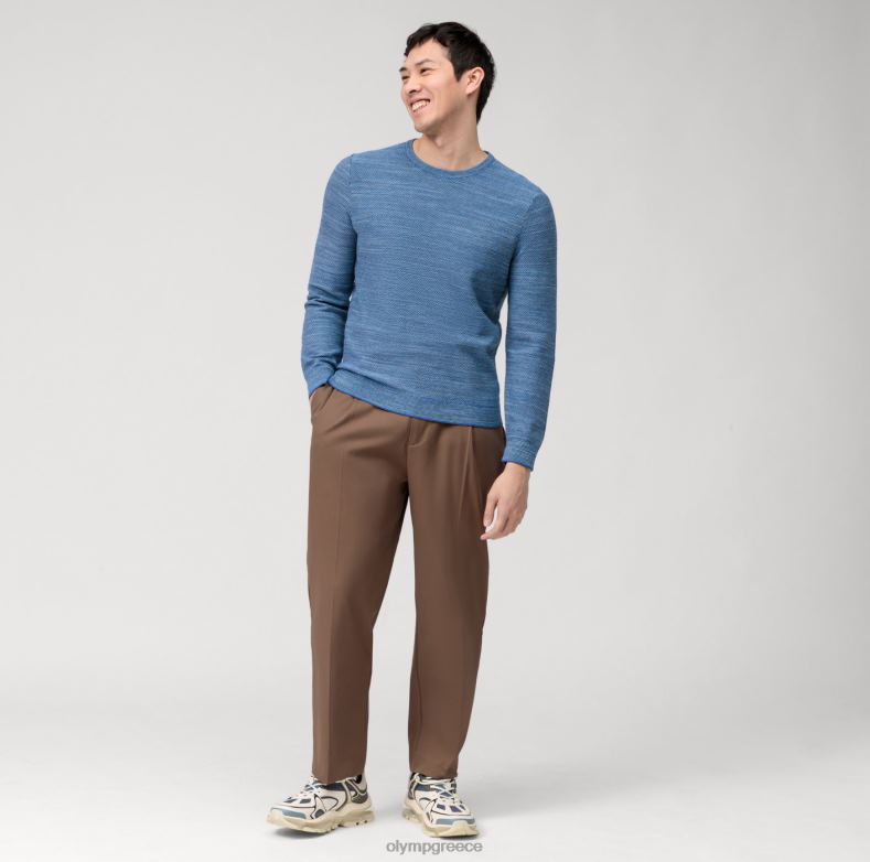 OLYMP casual πλεκτό πουλόβερ, μπλε Νυρεμβέργης H240R1786 είδη ένδυσης