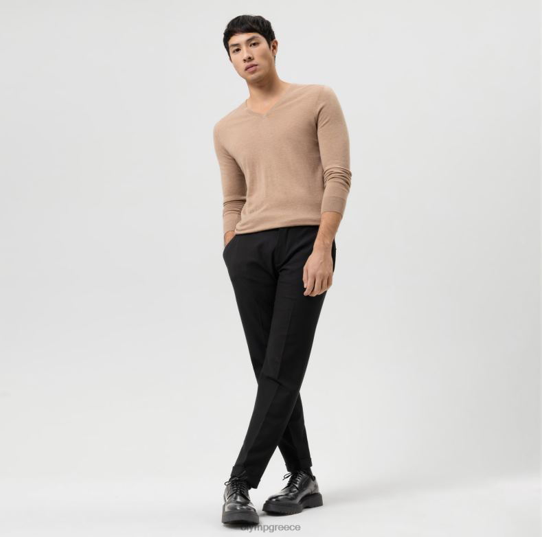 OLYMP casual πλεκτό πουλόβερ, καμήλα H240R1843 είδη ένδυσης