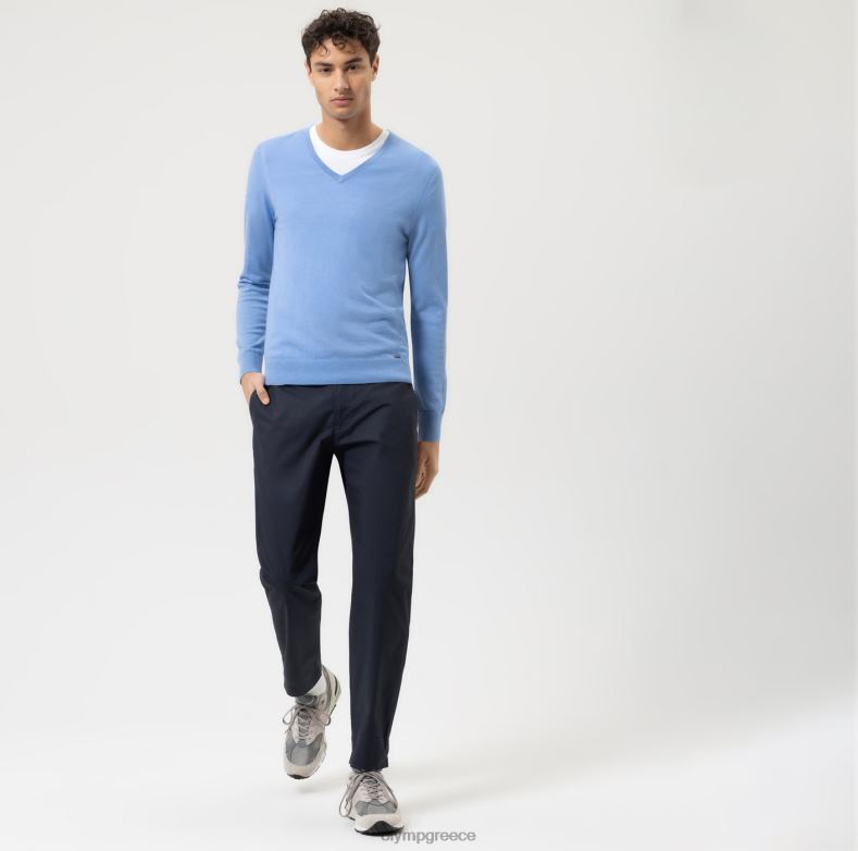 OLYMP casual πλεκτά πουλόβερ, ουρανός H240R1867 είδη ένδυσης